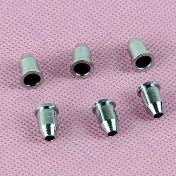 

6 PCS Chrome Mounting Ferrules Bushing Set Guitar String