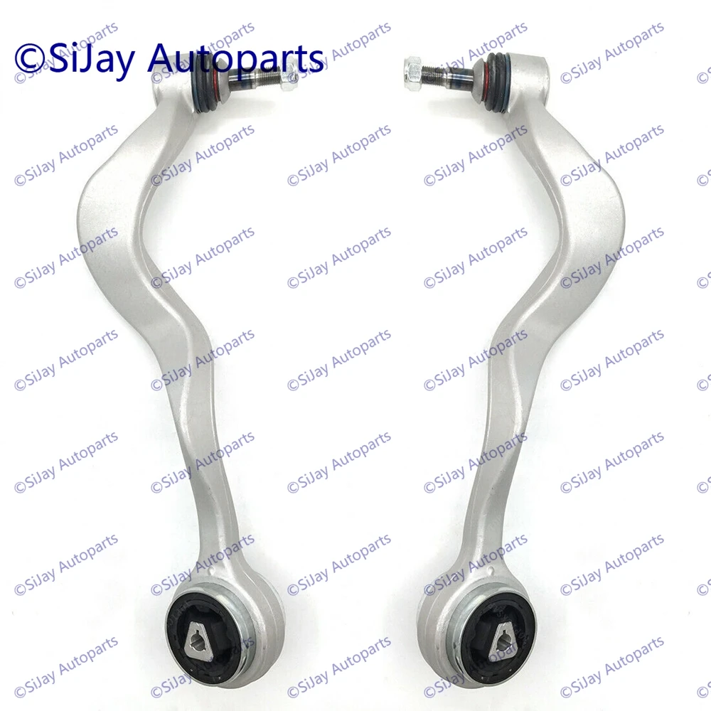 

SiJay Pair Front Lower Suspension Control Arm Curve For BMW 5 Series E60 E61 523i 525d 530i 2001-2010 31126774825 31126774826