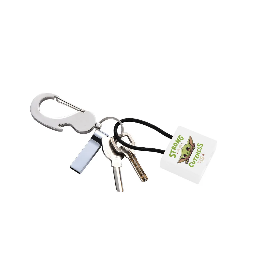 Детский йода мини брелок кабель для зарядки для Apple Lightning iPhone huawei Xiaomi samsung type C Micro USB шнур Tipe линия передачи данных сумка