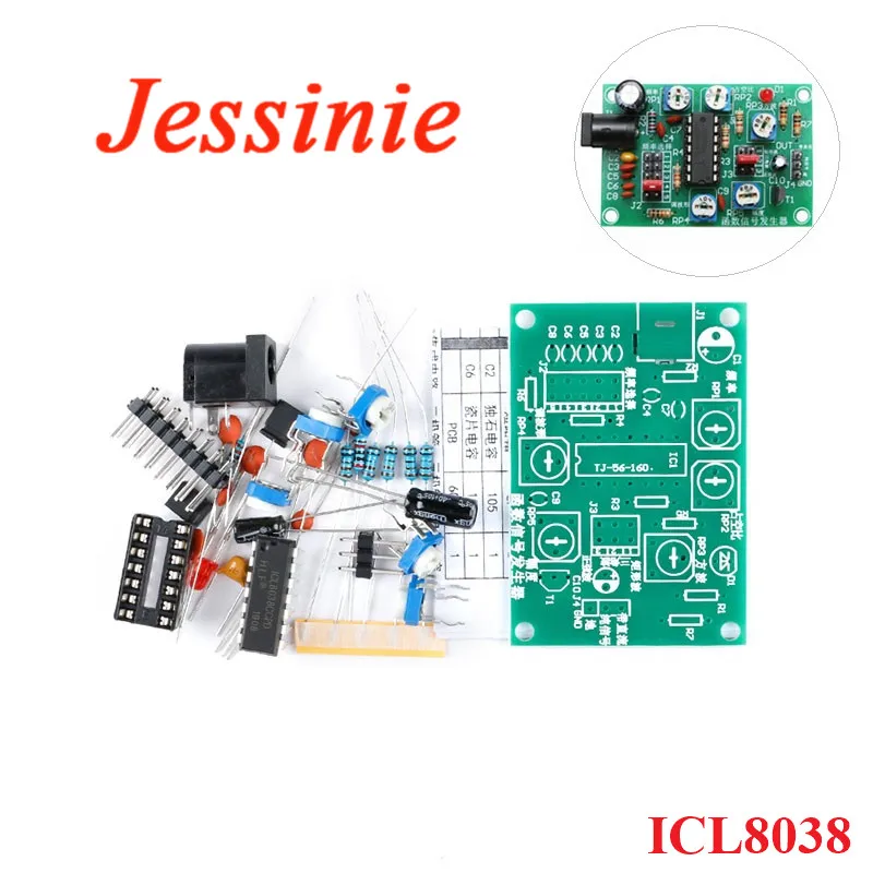 ICL8038 DIY Функция генератор сигналов комплект Многоканальная система электронный