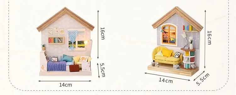 Мебель domek dla lalek Миниатюрный Кукольный Домик diy poppenhuis игрушки для детей развивающие деревянные Большие кукольные дома Рождество