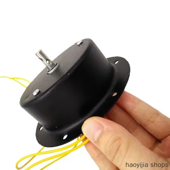 

New product for Christmas light stage lighting effect, CLAITE AC110V / AC220V 1.5 RPM / 3 RPM glass rotating mirror ball motor
