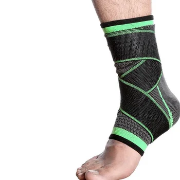 Huanwei Verstelbare Elastische Enkel Ondersteuning Bandage Volleybal Basketbal Bands Hak Protector