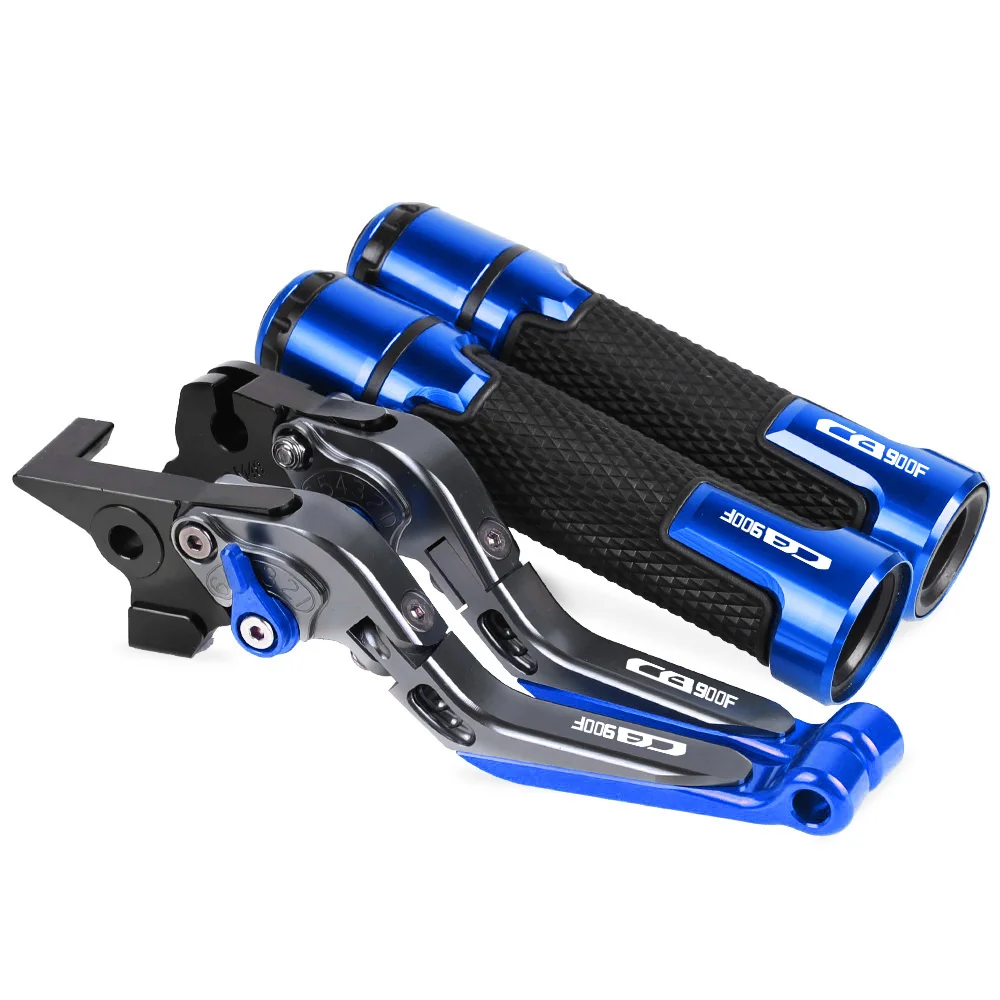 Motorcycle CNC Brake Clutch Levers Handlebar knobs Handle Hand Grip Ends FOR HONDA cb900f hornet 2001 2002 2003 2004 2005-2008 | Автомобили