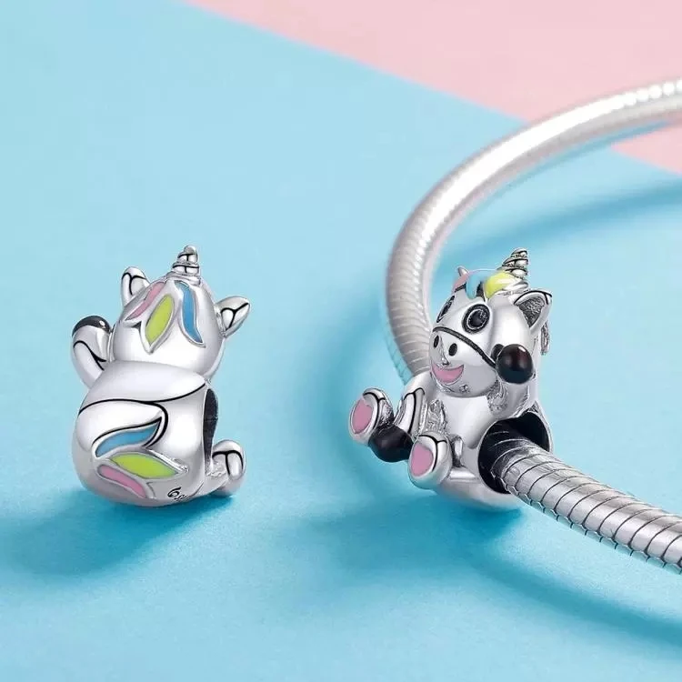 Genuine 925 sterling silver marine animal hanging bead pendant suitable for original Pandora bracelet ladies fashion jewelry