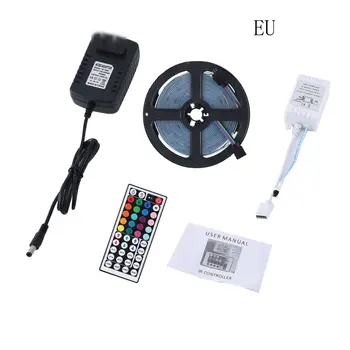 

10M LED Light Strip With 30LED/m Drop Glue 5050RGB Color 44 Keys Controller Set Led Decorative Light Strip
