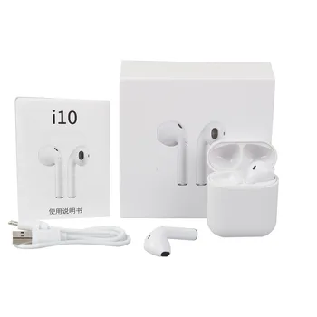 

New i10 tws Wireless i10tws earbuds headphones Earpiece mini Bluetooth headsets earphone for all phones
