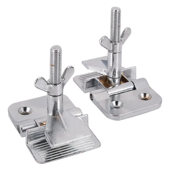 

2pcs New Zinc Alloy Screen Printing Clamps Speedball High strength Butterfly Hinge Clamp Easy To Install Mayitr