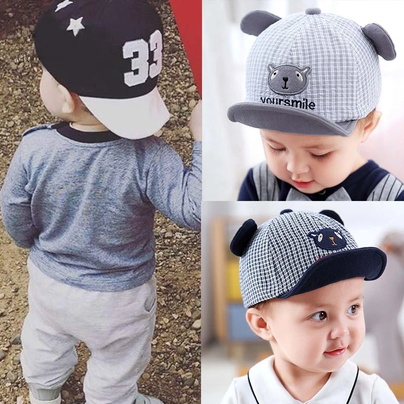 Cute baby boy caps Clearance