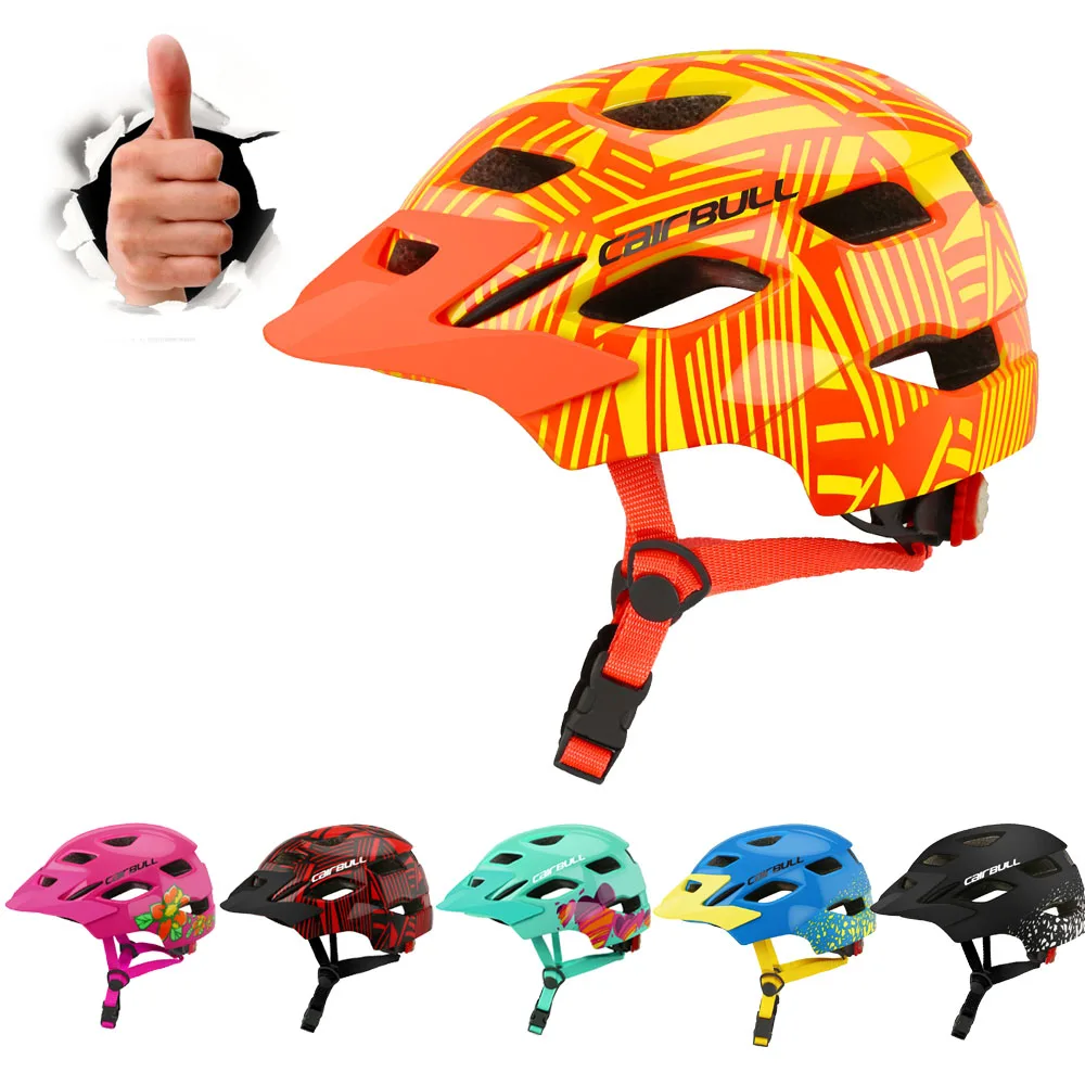 Cairbull Children Cycling Helmet  Cycling Helmet children bicycle helmet scooter balance wheel sliding helmet with tail light