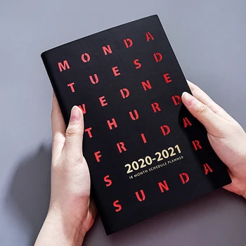 

2020 2021 Planner Organizer Diary A5 Notebook Agenda Journal Weekly Monthly Notepad Travel Note Book School Office Stationery
