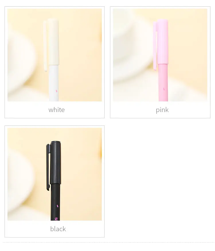 1 шт. гелевая ручка для творчества розовая Сакура японские милые школьные принадлежности чернильные ручки для студентов Kawaii Fun офисные канцелярские принадлежности