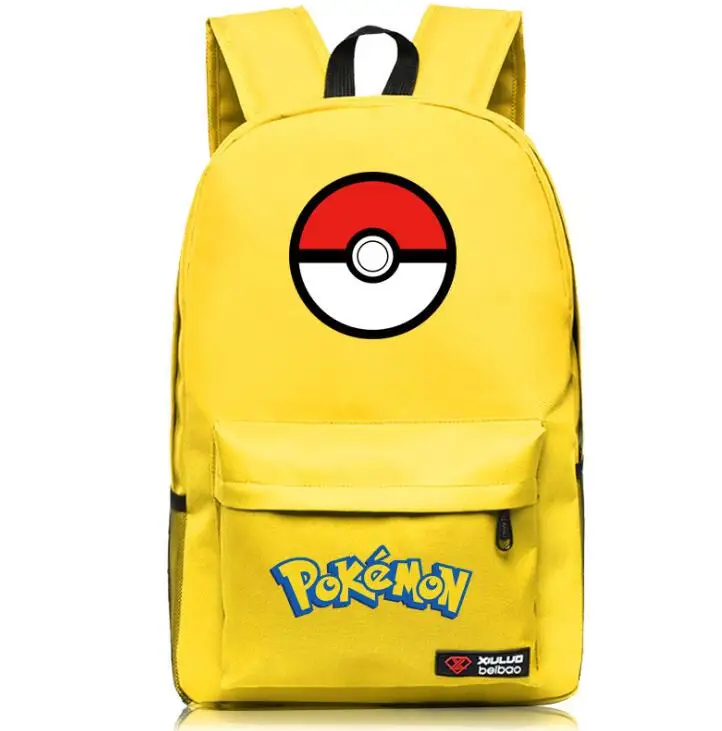 picture color Светящаяся сумка с покемонами Ghost Pokemon Pie Pokemon Go Рюкзак - Цвет: picture color