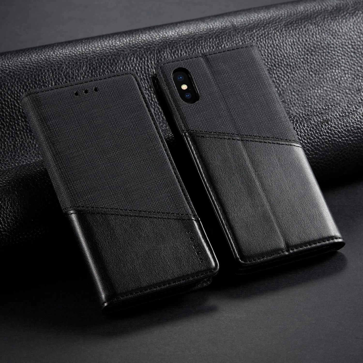 Чехол-кошелек для iPhone 11 Pro MAX XS XR XS MAX 6 6S 7 8 Plus 5 5S SE чехол для телефона роскошный кожаный магнитный флип-чехол с подставкой для карт