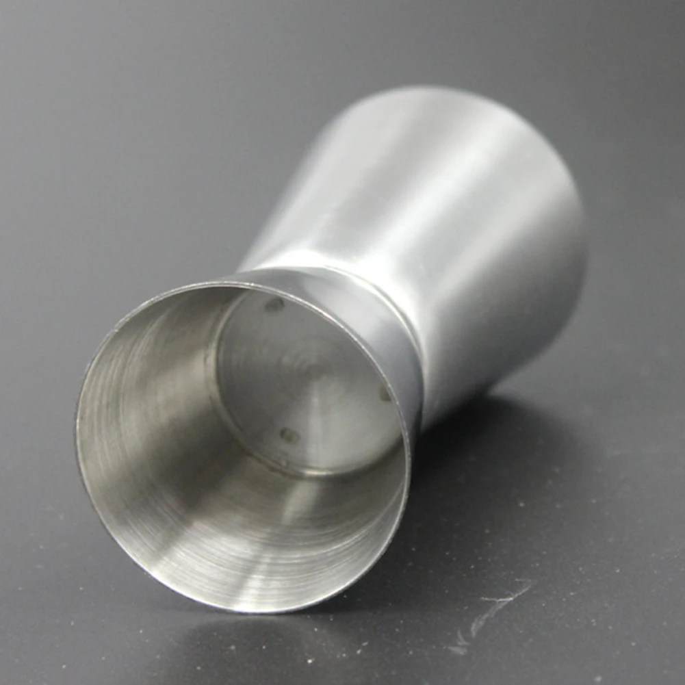 25 мл 50 мл Shot многоцелевой бар Серебряный двойной нержавеющая сталь мерная чашка Мини Коктейль