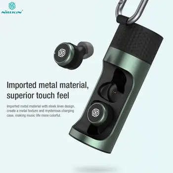 

Nillkin GO TW004 Mini Wireless Earphones with Mic and CVC call noise cancellation IPX5 WaterProof Qualcomm V5.0 Wireless Earbud