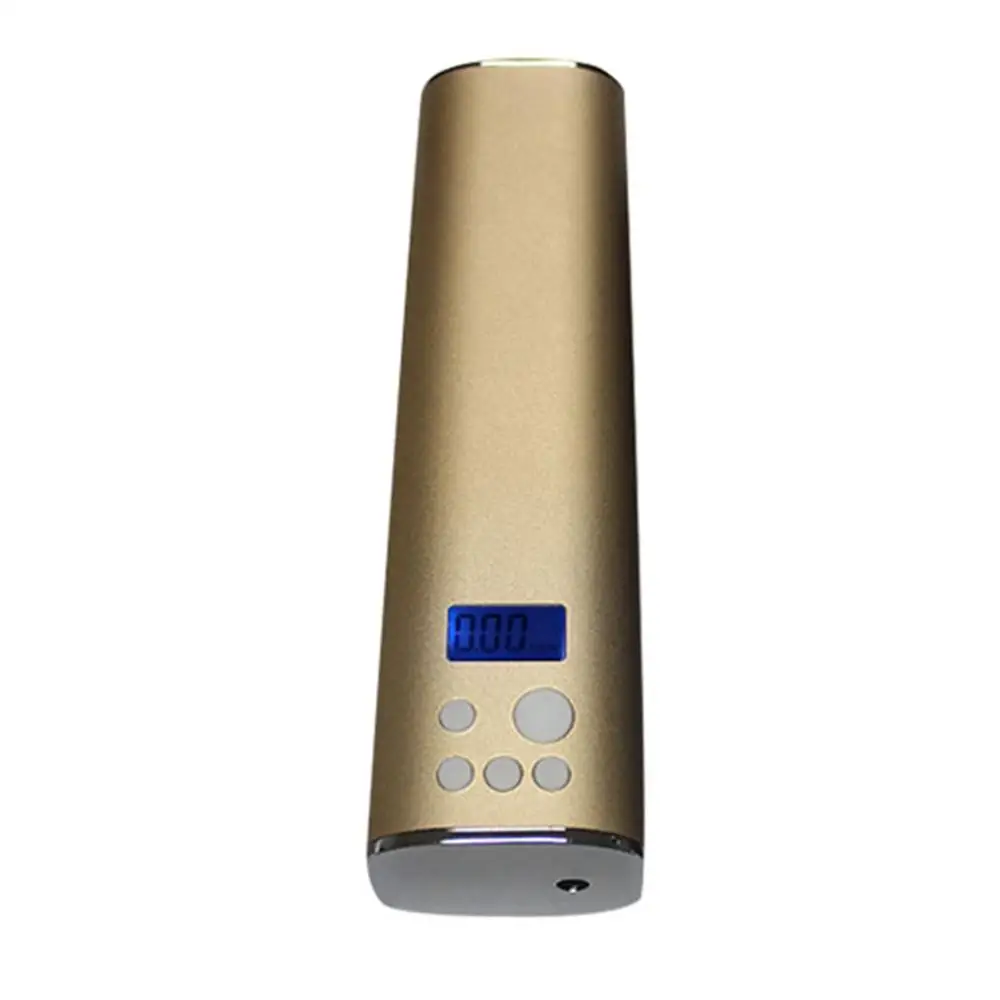 Oval Встроенный аккумулятор Dc13V интеллектуальный цифровой дисплей воздушный насос Компактный и подходит для переноски автомобильного велосипедного насоса - Название цвета: Oval