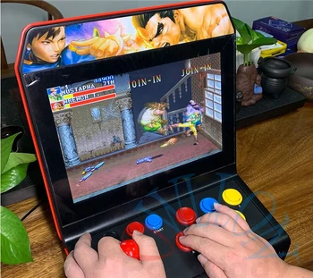 

new A10 12 inch HD screen 4GB retro game console with Rocker arcade nostalgic fighting game support TV connection