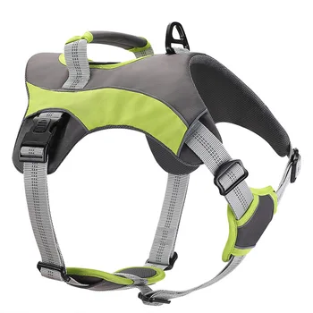 

2020 Pet Supplies Dog Traction Lanyard Harness Reflective Vest Style Pet Traction Rope Lanyard Dog Leash Lanyard