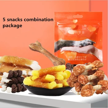

Dog snacks Molar Teeth Cleanning Snacks Combination Package Little Dog Training Rewards Food Beef Chicken Pet Snacks Group 460g