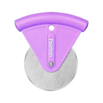 

Fissman Pizza Cutter with Stainless Steel Wheel Bakeware Cake Bread Cutting Tools Kitchen Accessories