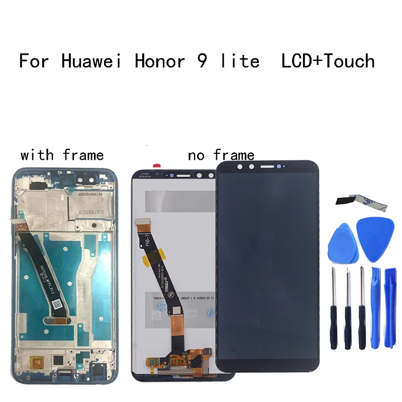 Оригинальный ЖК дисплей для Huawei Honor 9 lite сенсорный экран дигитайзер в сборе LLD AL00