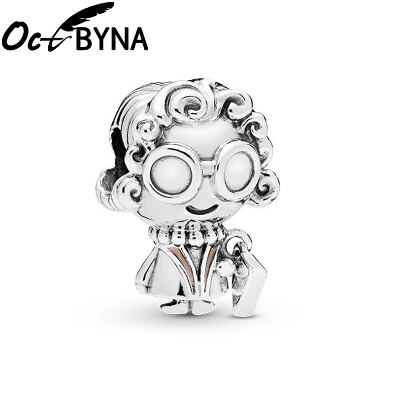 22 Octbyna, винтажные Серебряные бусы, подвеска, Подходит для Pandora, цепочка в виде змеи, подвески, браслет, ожерелье, изготовление для женщин, девочек, мальчиков, ювелирные изделия, подарки - Цвет: 22