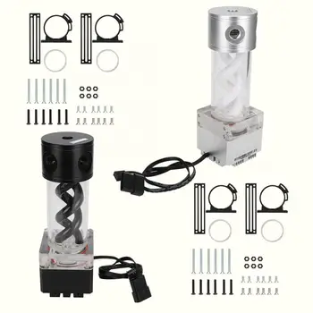 

Aluminum Anode + PMMA Computer Water Cooling T-virus Integrated Water Pump Set Computer Cooler