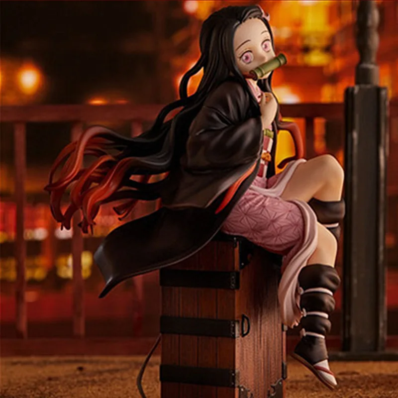 Экшн фигурка 17 см из аниме рассекающий демонов киметасу no Yaiba Kamado Nezuko игрушки ПВХ