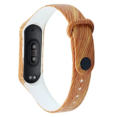 Цветной силиконовый ремешок с принтом для Mi Band 3 4, ремешок для Miband 3 4, спортивный сменный смарт-браслет, браслет - Цвет: E