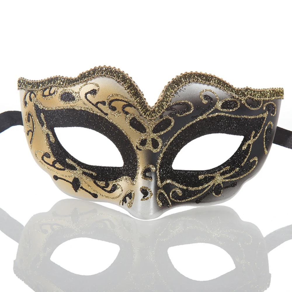 

1pc Half Face Masquerade Mask Painted Beauty Masks Fashion Venice Mask Party Toys Movie Theme Props Supply New