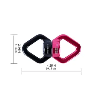 

Safest 8 Rotational Device Aerial Yoga Rotation Ring Outdoor Climbing Accessory G99D