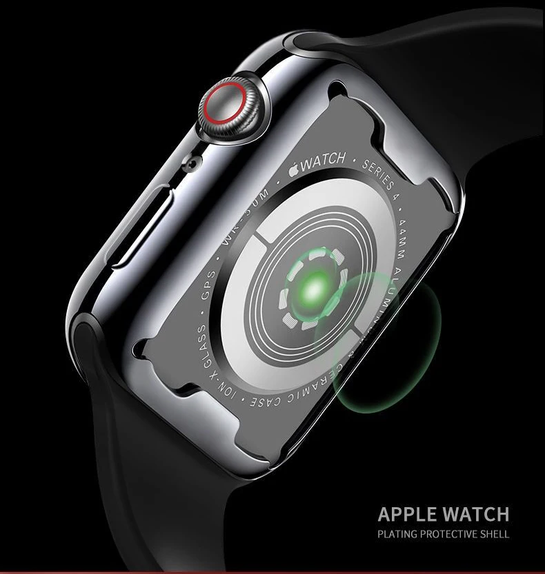Чехол для часов Apple Watch series 5 4 3 2 1 Band 42 мм 38 40 44 тонкий защитный чехол из ТПУ iWatch