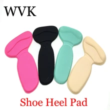 

WVK new T-shape Shoe Heel Pad Grips Shoe Insert Insoles Foot Heel Protector Cushion Pads for Women Heel Grips Liner Arch Support