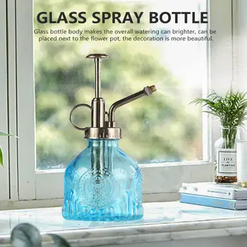 

Retro Large Capacity Flower Water Spray Bottle Anti-slip Glass Watering Can Anti-slip Indoor Potted Terrariums