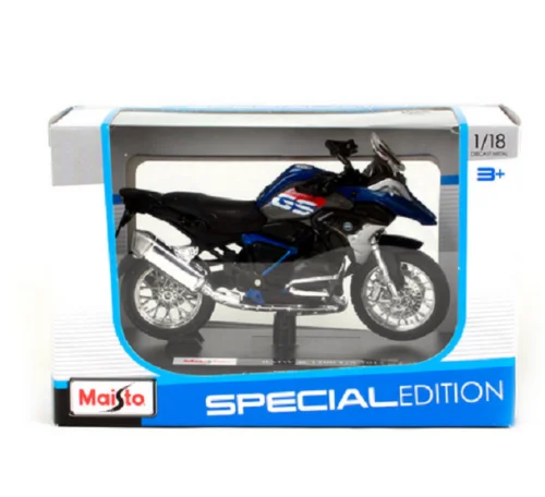 MAISTO 1:18 BMW R1200GS Мотоцикл Велосипед литья под давлением модель игрушки в коробке