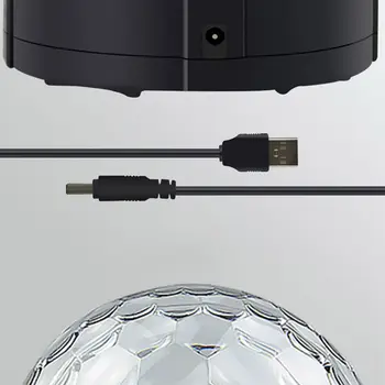 

USB DC 5V 3W LED Stage Light Remote Control Disco KTV Club Party Bar RGB Lamp X4YD
