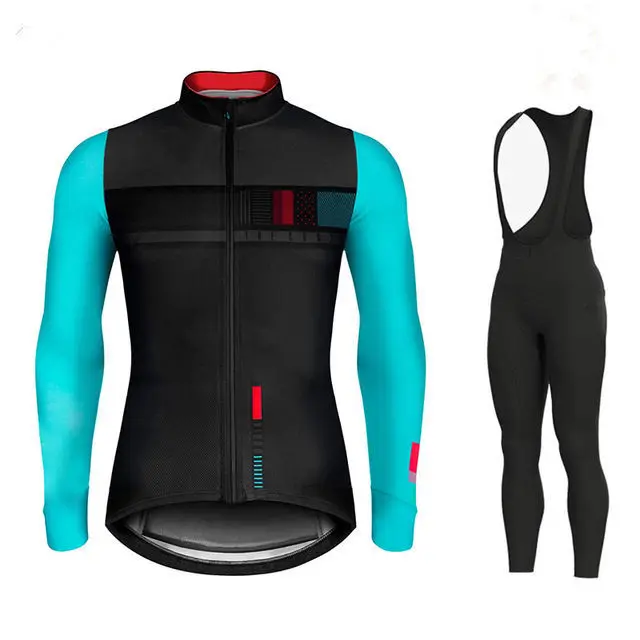 cycling jersey set 5 Профессиональная командная велосипедная футболка, Набор для игры в велосипед, одежда с длинным рукавом для шоссейного велосипеда, майка для велосипеда, Мужская толстовка из лайкры и спандекса - Цвет: cycling jersey set 5