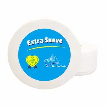 

1/2/4 rolls Jumbo Toilet paper ,Smooth Soft Professional 3 Layers Bath Toilet Paper