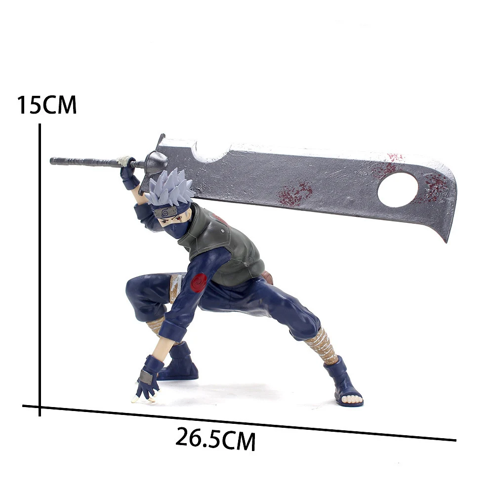 Anime Naruto Hatake Kakashi Figures NARUTO Accessories Action Figure Model Doll Cartoon Kids Children Toys Cool Birthday Gifts - Image 5