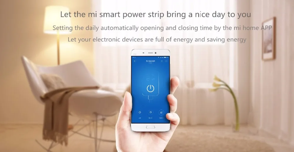 Xiaomi Qingmi умная домашняя полоса розетка умная лента питания Wifi приложение Беспроводная дистанционная розетка с 3 разъемами 3 usb порта