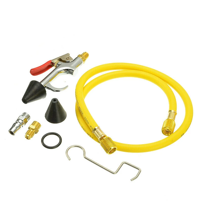 

25cm Air Conditioning Pipe Cleaning Bottle Stainless Steel A/C Flush Kit Yools