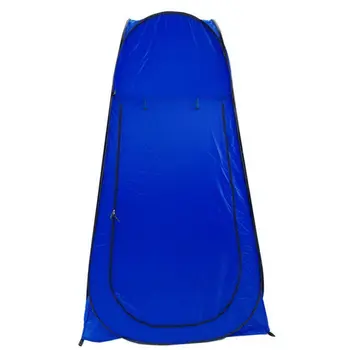 

Portable pop-up outdoor shower replacement privacy room + 5L camping toilet Safe And Convenient toilet