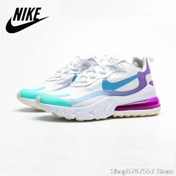

Nike Max 270 React Hybrid Technology Women's Half Palm Cushion Running Shoes Size 36-39