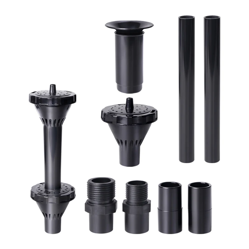 Fish pond fountain Fountain Pump Nozzle Set Water Spray Heads For Pond Fountain Submersible Pump Pool Garden Supplies