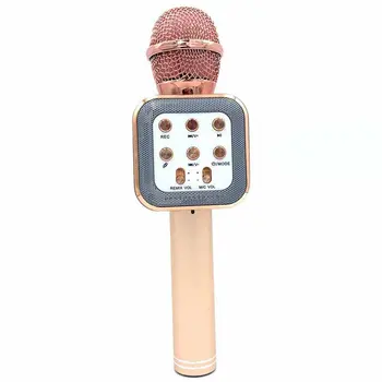 

WS 858 wireless USB microphone professional condenser karaoke mic bluetooth stand radio mikrofon studio recording studio WS858