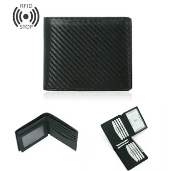 

Designer Men Leather Wallet RFID SAFE Contactless Card Blocking ID Protection husband boyfriend Present wallets