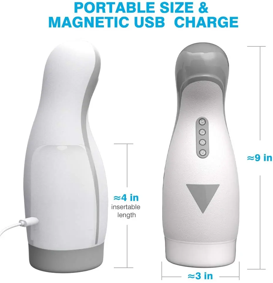 Blowjob Masturbation Cup Deep Throat Masturbator Vacuum Sucking Powerful Vibrating Heating Real Oral Sex Sucking Toys for Men 5
