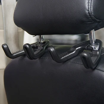 

2pcs Car Seat Back Storage Hook for Groceries Bag Handbag Portable Multifunction Headrest Mount Storage Holder Hook Car Styling