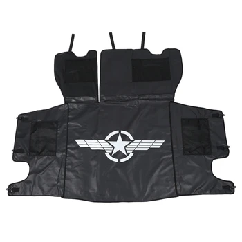 

Pet Seat Proof Covers Dog Seat Covers for Jeep Wrangler Jk Jl 4-Door 2007+ Hammock with Waterproof Stain-Resistant Hypoallergeni